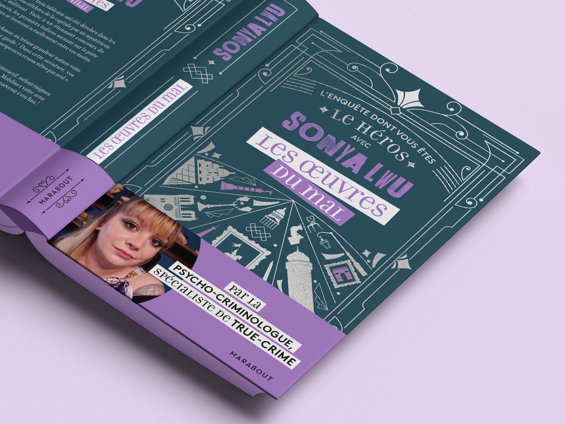 Livre de jeu d'énigmes par Sonya Lwu