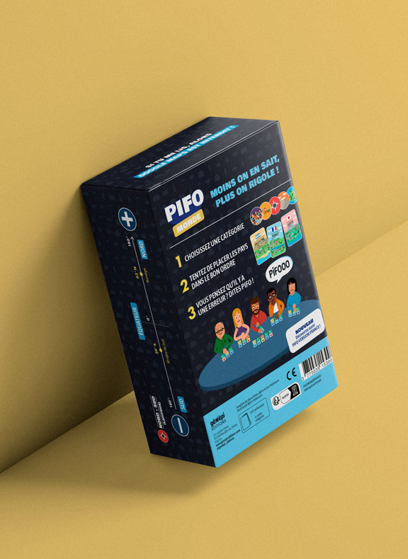 boîte de jeu pifo monde