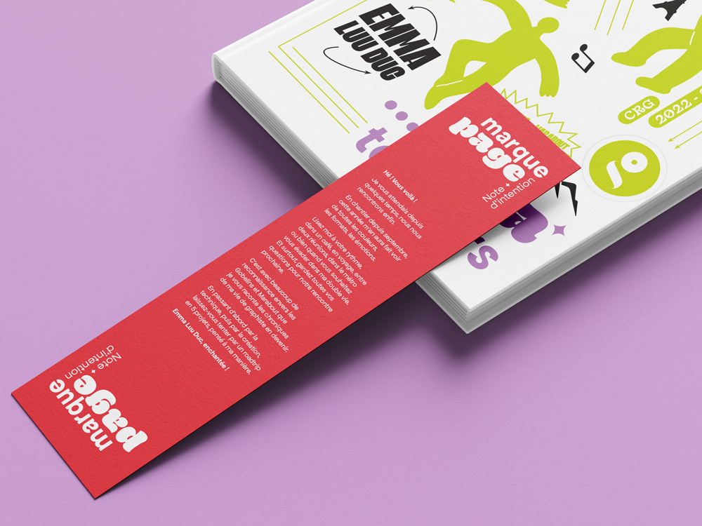 gobelins marque page et couverture