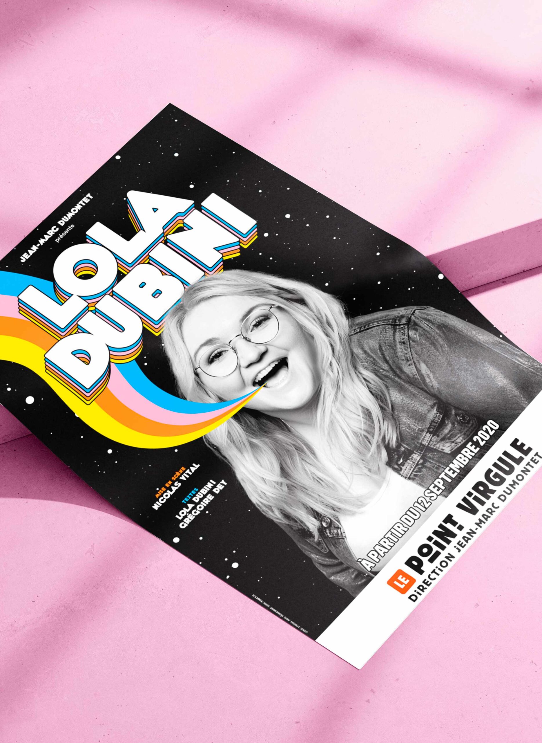 affiche de lola dubini