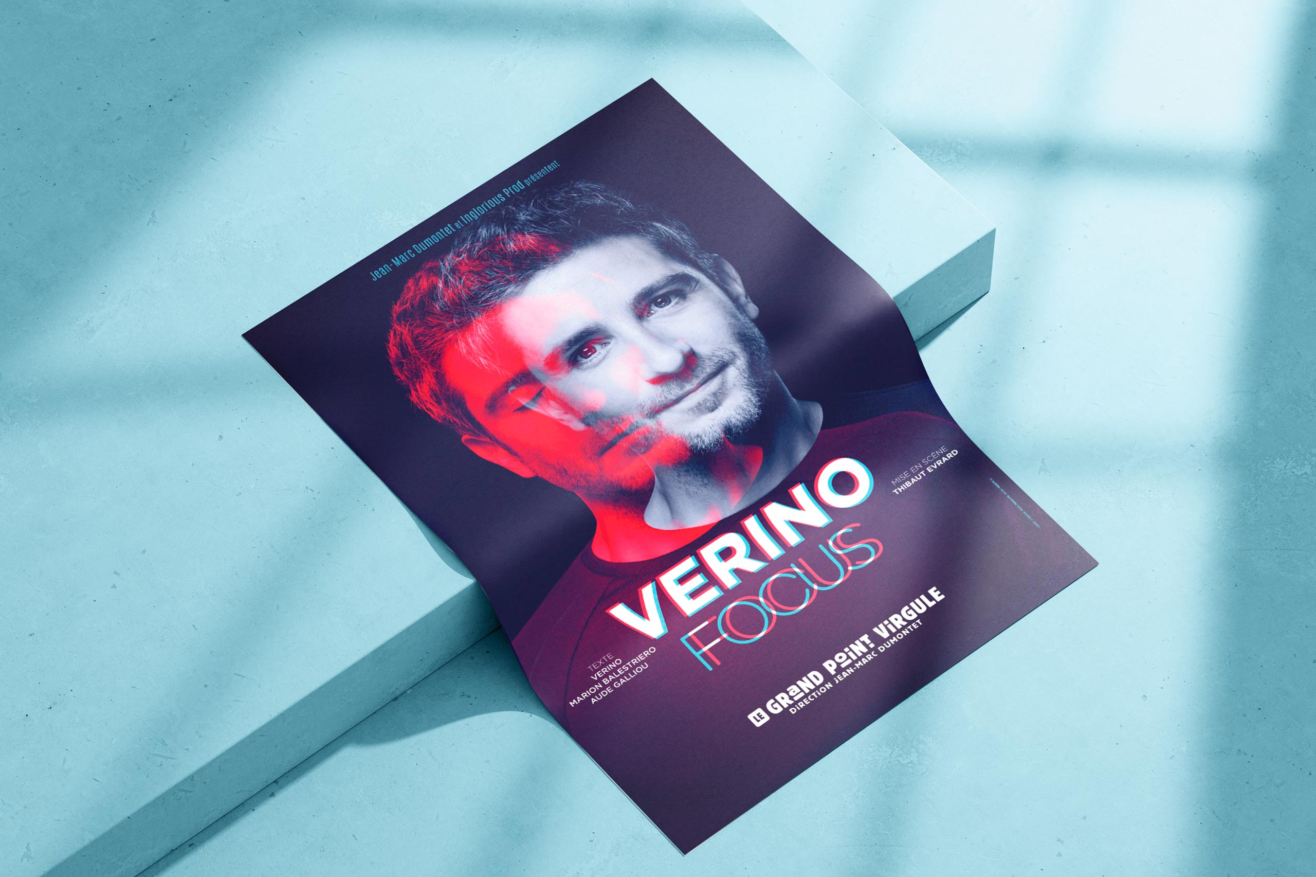 affiche de spectacle verino