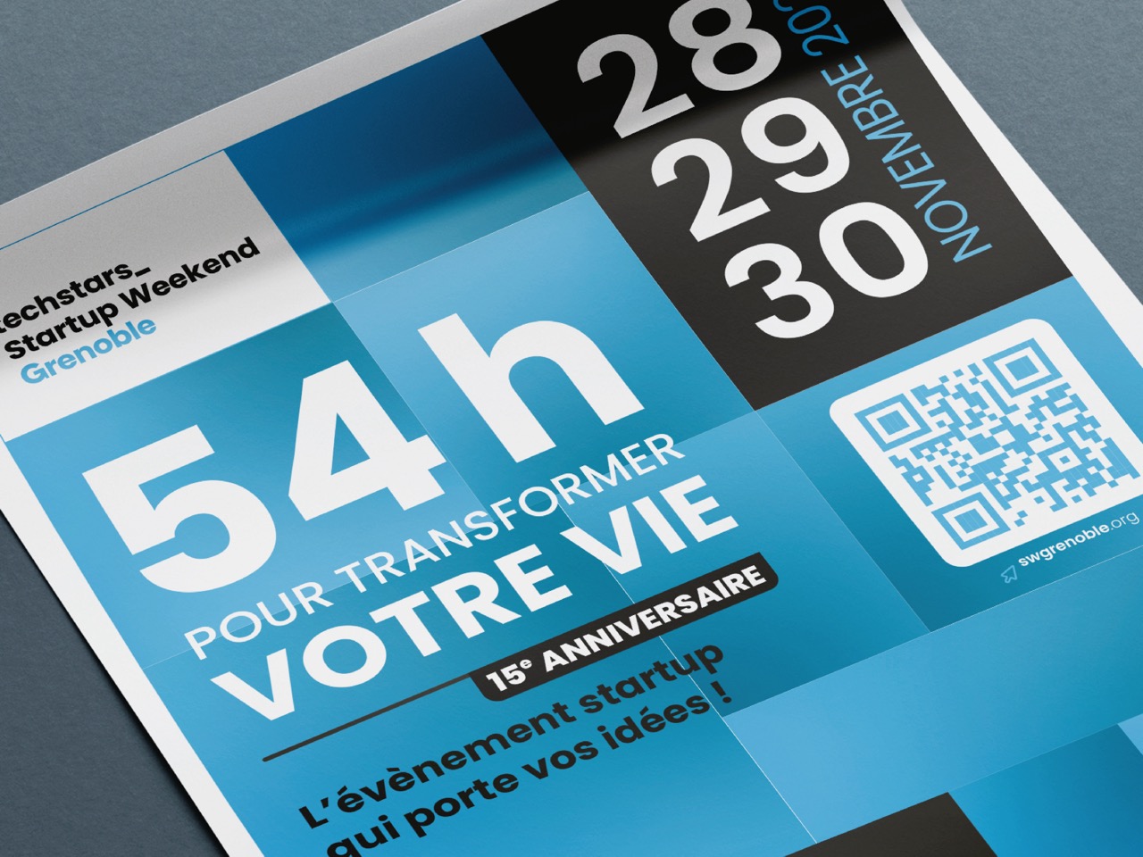 startup weekend affiche