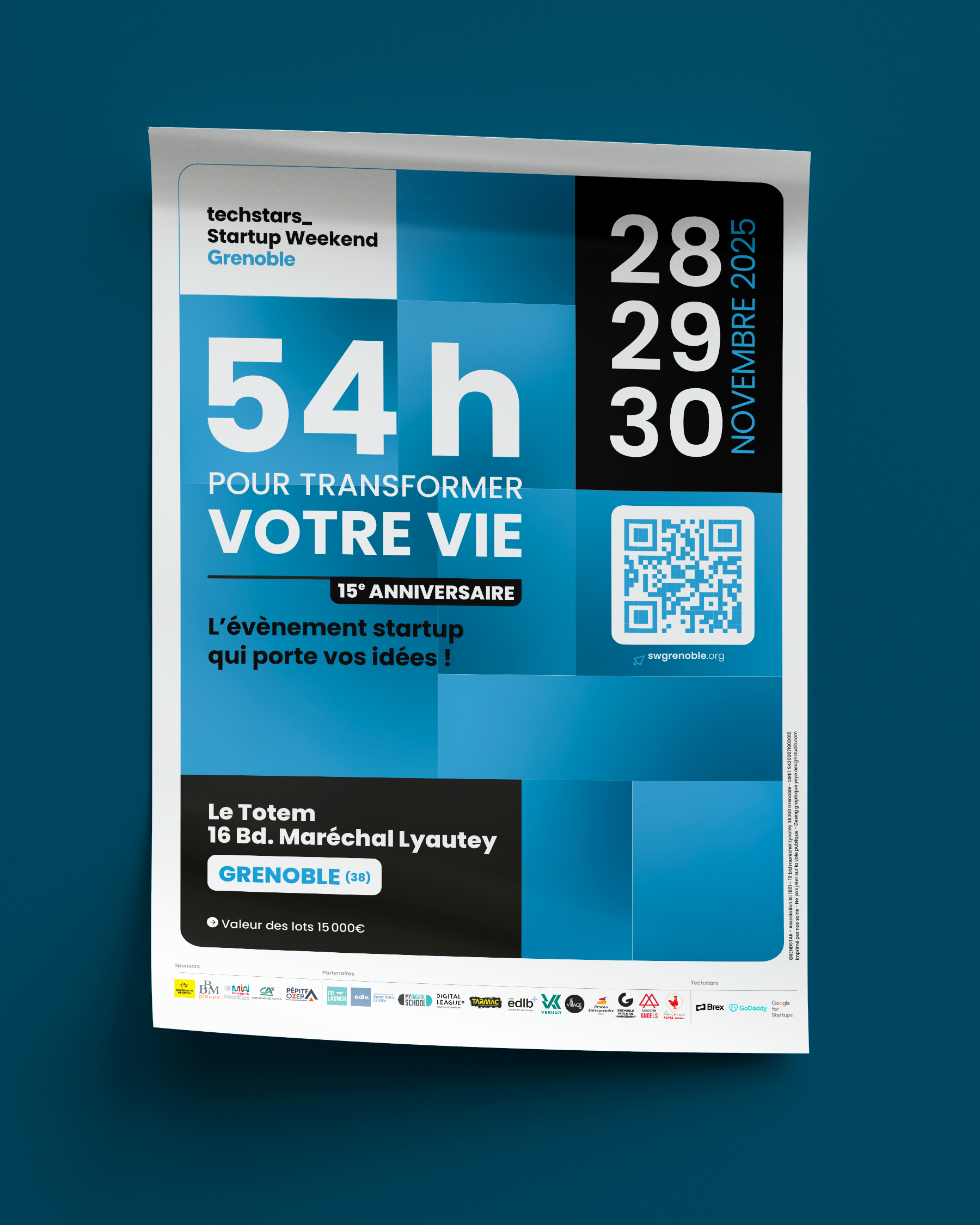 affiche startup weekend