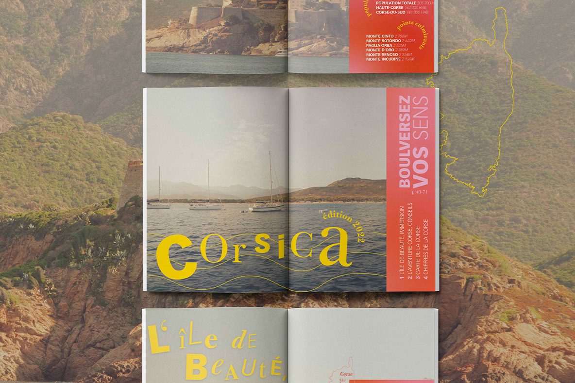 visuel du Magazine sur la corse