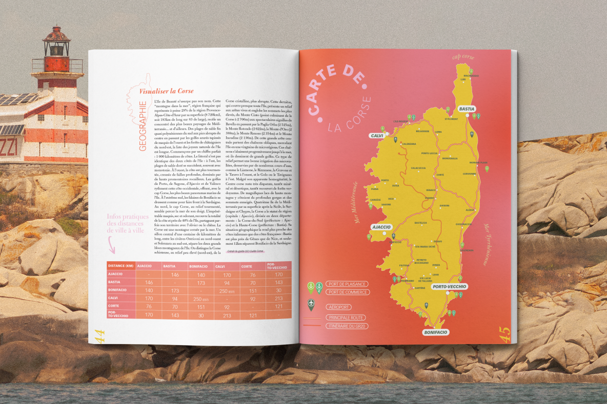 visuel intérieur du Magazine sur la corse